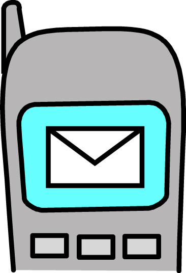 phone message clipart - photo #1